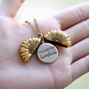 Personalized Sunflow Kalung