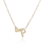 Personalized Persefon Initial Kalung