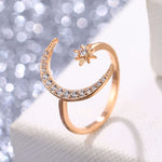 Personalized Moonstar Cincin