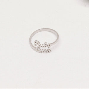 Personalized DoubIe Hera Cincin