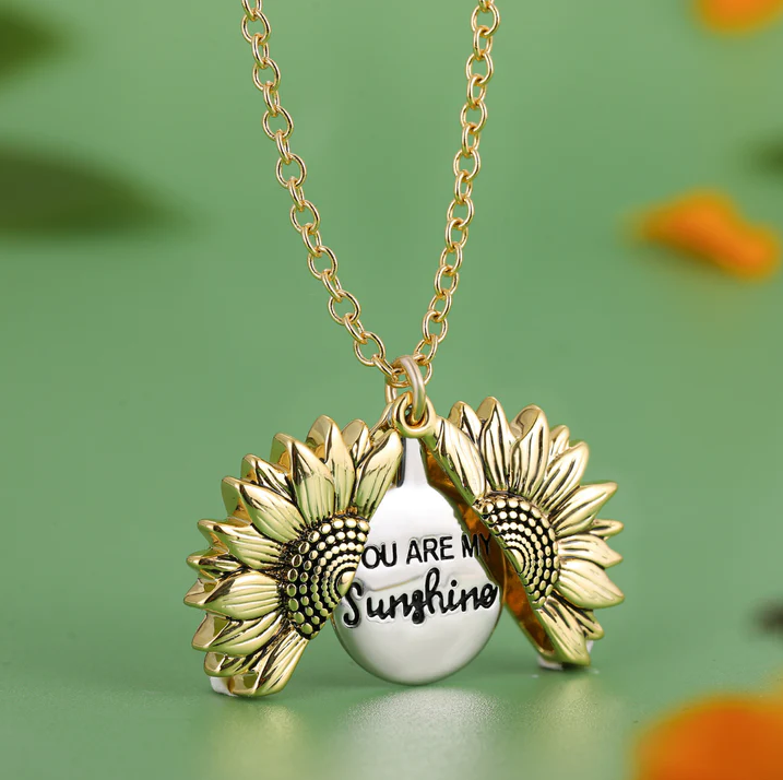 Personalized Sunflow Kalung