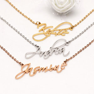 Personalized Script Kalung Nama